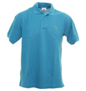 Lacoste Sea Blue Pique Polo Shirt