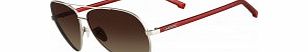 Lacoste Silver Brown L145S Sunglasses