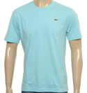 Lacoste Sky Blue Round Neck T -Shirt (Tag 8)