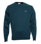 Lacoste Sport Airforce Blue Round Neck Sweater