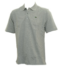 Lacoste Sport Grey Pique Polo Shirt