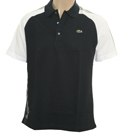 Lacoste Sport Navy and White Polo Shirt
