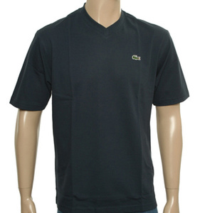 Lacoste Sport Navy V-Neck T-Shirt