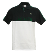 Lacoste Sport Navy, White and Green Polo Shirt