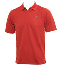 Lacoste Sport Red 1/4 Zip Polo Shirt