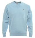 Lacoste Sport Wave Blue V-Neck Sweater