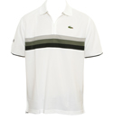 Lacoste Sport White and Black 1/4 Zip Polo Shirt