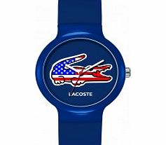 Lacoste USA Blue and Red Goa Watch