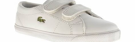Lacoste white marcel unisex toddler 2516041060
