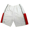 Lacoste White Polyester Shorts
