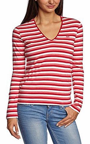 Womens T-Shirt Multicoloured (LACQUER/FLOUR-LAQUE CHINE K91) UK 10