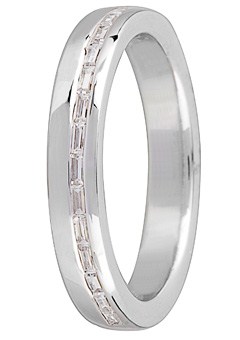 Ladies 18ct Gold 0.25ct Diamond Wedding Ring