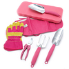 Ladies 7 Piece Pink Gardening Tool Set