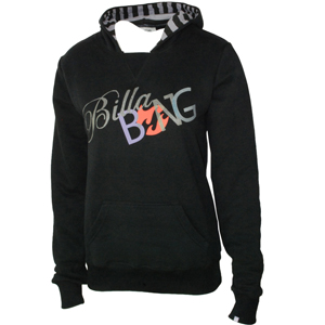 Ladies Billabong Caetana Hoody. Black