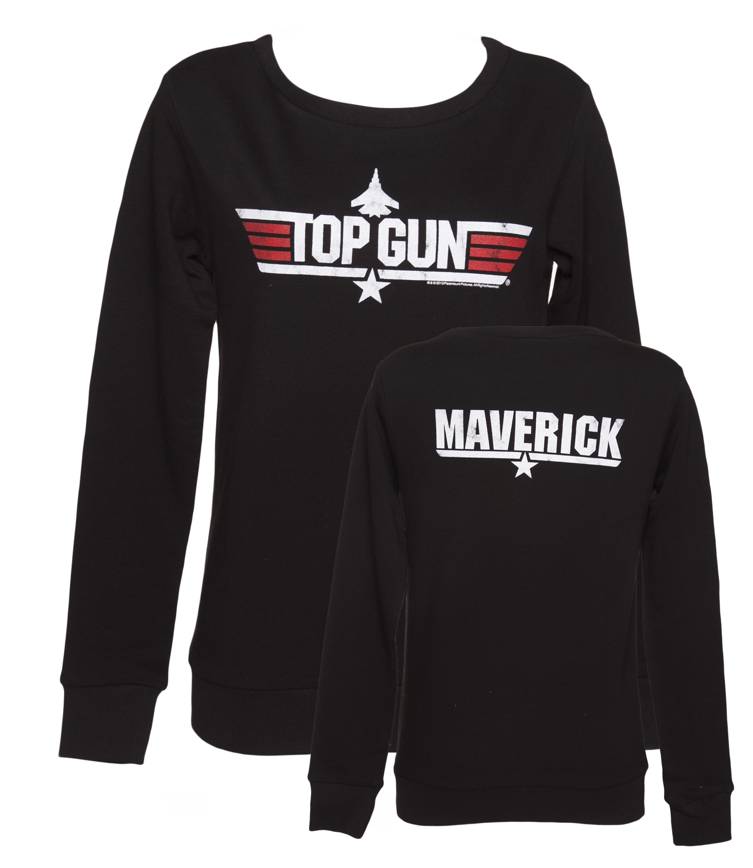 Ladies Black Top Gun Maverick Sweater review, compare prices, buy online