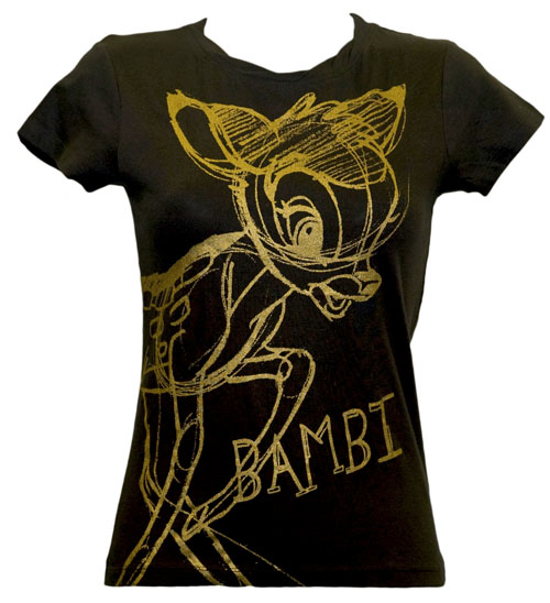 ladies Bounding Bambi T-Shirt