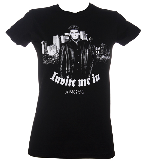 Ladies Buffy The Vampire Slayer Angel T-Shirt