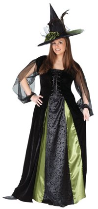 Ladies Costume: Gothic Maiden Witch (X-Large)