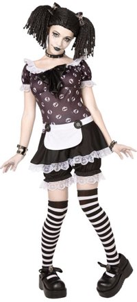 Costume: Gothic Ragdoll with Wig