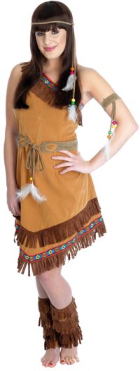 Ladies Costume: Native American Maiden (Small)