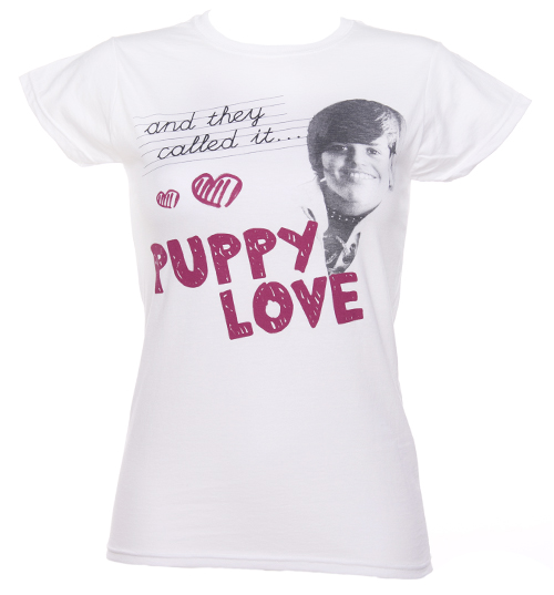 Ladies Donny Osmond Puppy Love T-Shirt