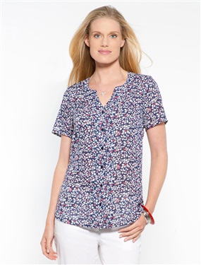 Ladies Floral Print Blouse