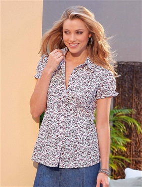 Floral Print Pure Cotton Blouse