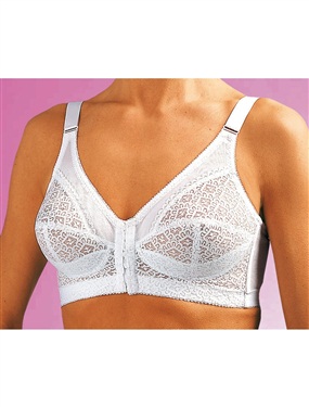 Ladies Front Fastening Non-Wired Bras - Pack of 2