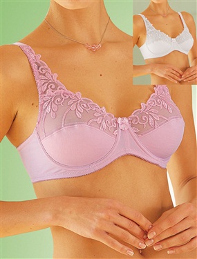 Ladies Full-Fitting Wired Bras - Pack of 2