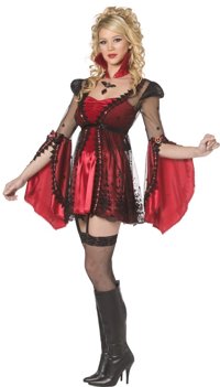 Ladies Halloween: Victorian Vampira Kit (Small)