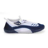 ladies Hespira Aqua Beach Shoes White and Navy Size 4