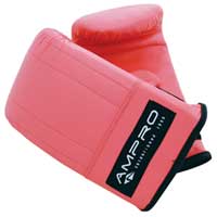 ladies Leather Bag Mitt Small Pink