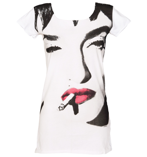 Ladies Madonna Bad Girl T-Shirt from Amplified
