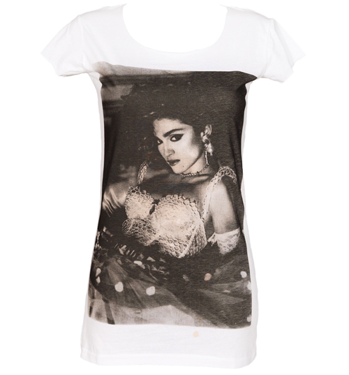 Ladies Madonna Like A Virgin T-Shirt from