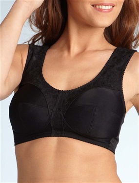 Non-Wired Bra with Wide Padded Straps