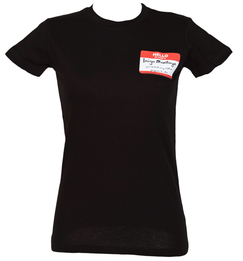 Princess Bride Inigo Name Tag T-Shirt