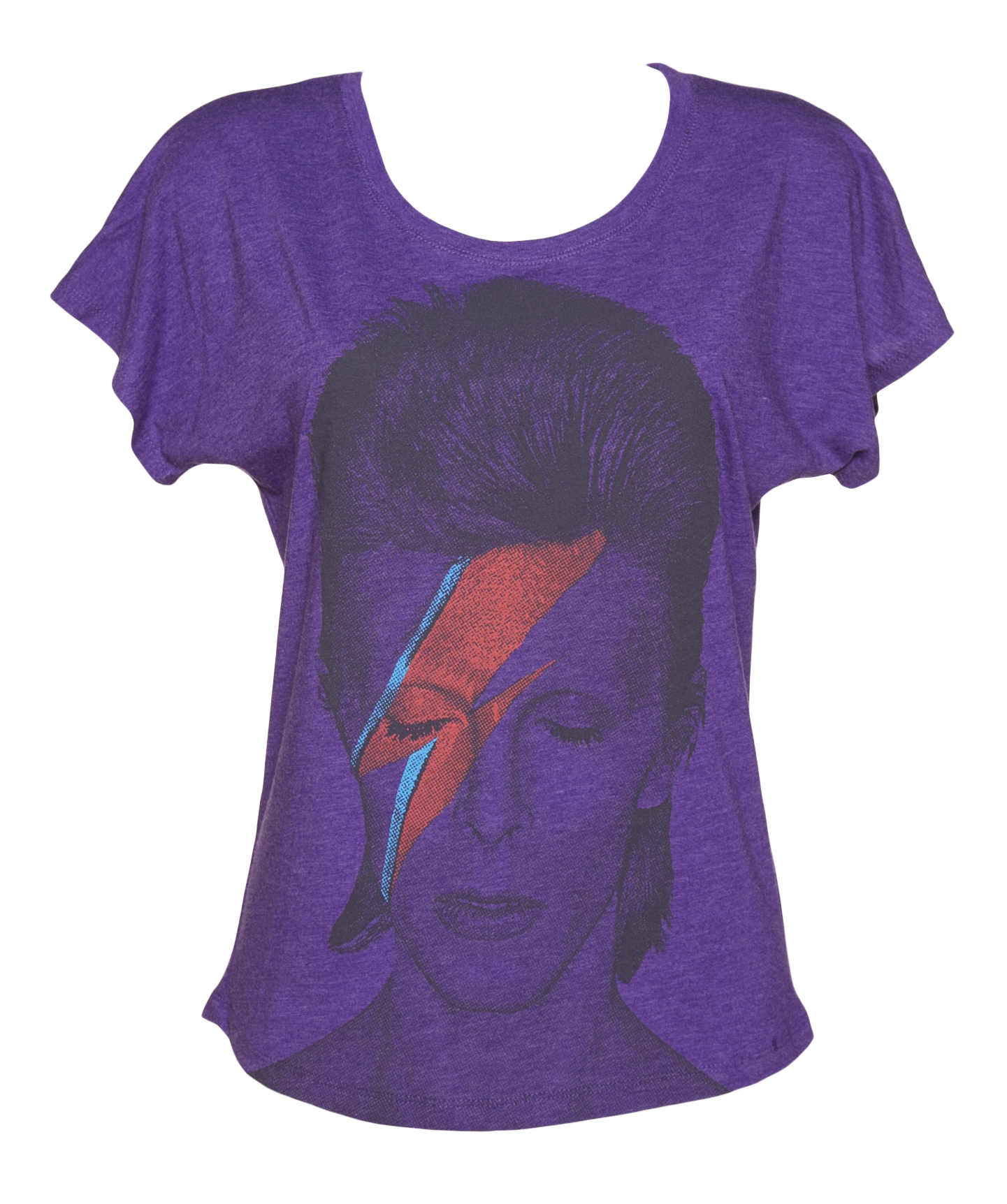Ladies Purple Marl David Bowie Aladdin Sane