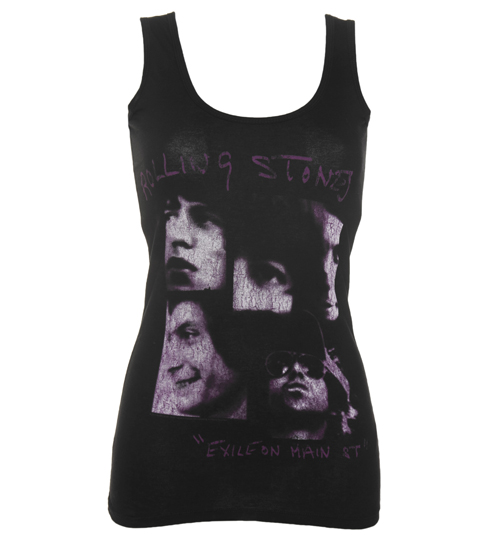 Ladies Rolling Stones Exile On Main Street Vest