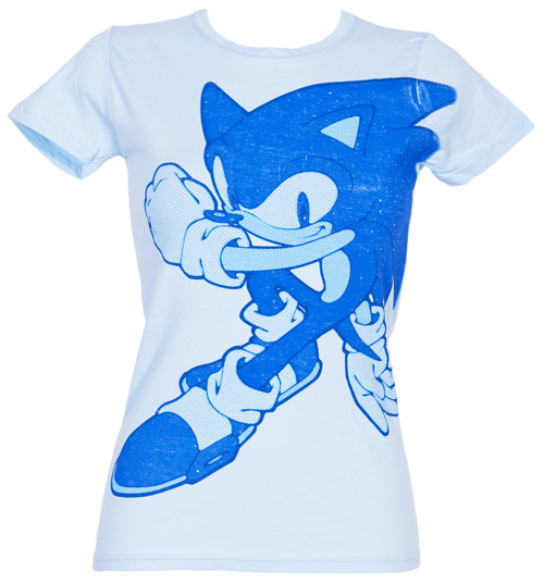 Ladies Sonic The Hedgehog T-Shirt