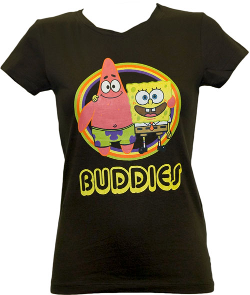 Ladies Spongebob Buddies T-Shirt