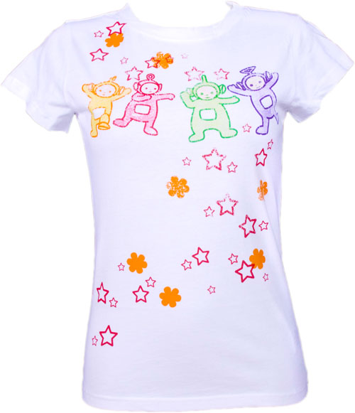 Ladies Starry Teletubbies T-Shirt