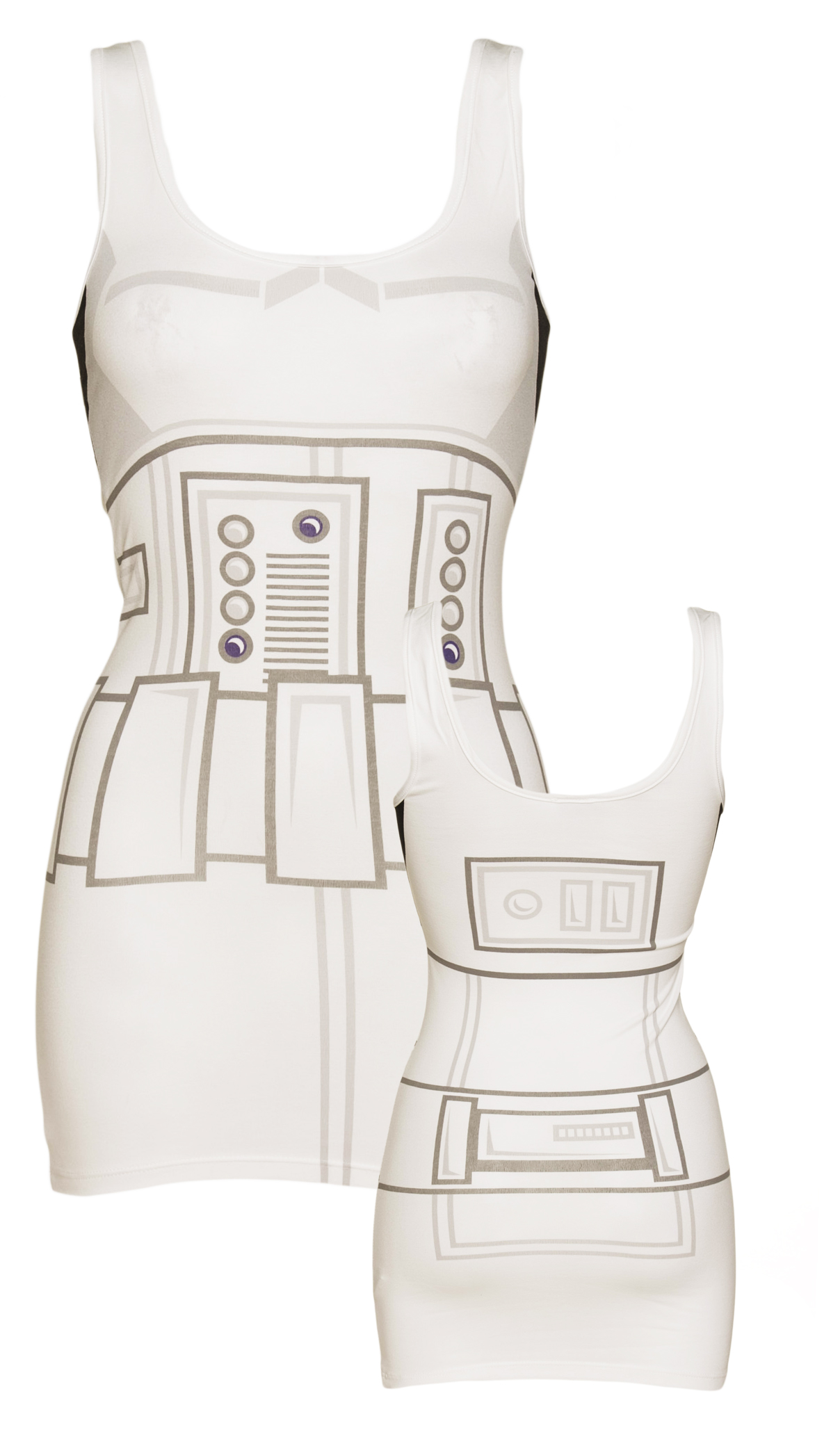 Ladies Stormtrooper Star Wars Long Line Vest