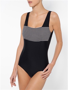 Ladies Striped Swimsuit