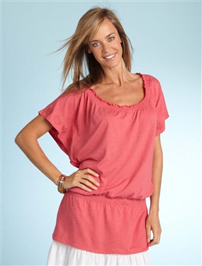 T-Shirt with Butterfly Sleeves