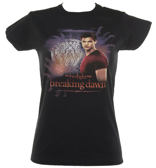 Ladies Twilight Breaking Dawn Jacob Tattoo T-Shirt