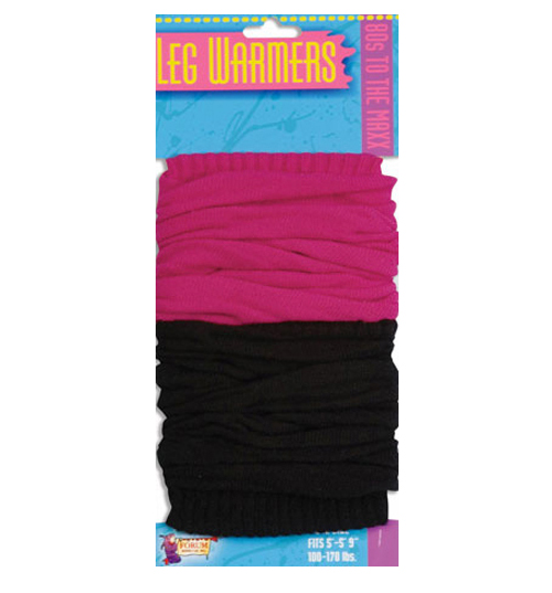 Ladies Two Tone Retro Legwarmers