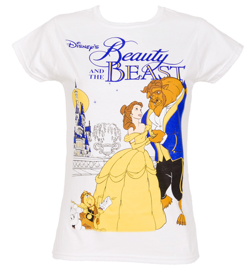White Beauty And The Beast T-Shirt