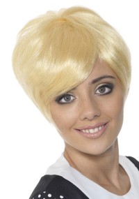 ladies Wig - 60s Factory Girl - Blonde