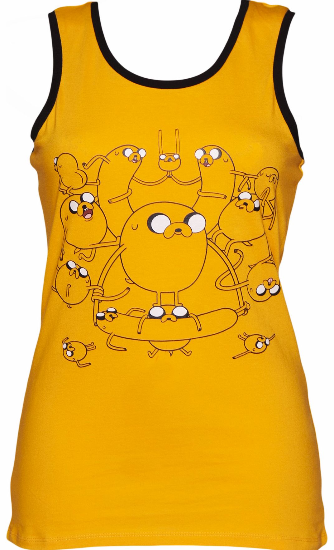 Ladies Yellow Adventure Time Vest