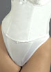 Bustiers satin thong